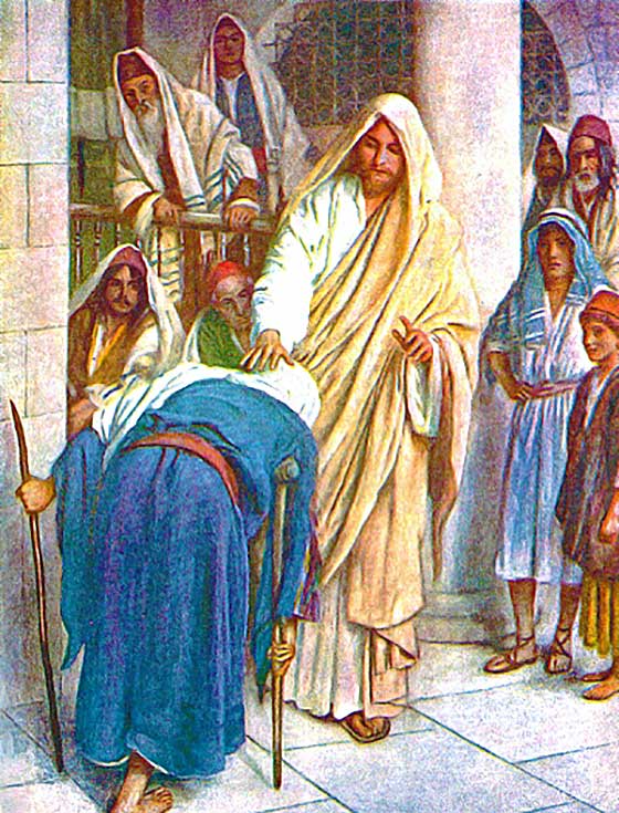 The Crippled Woman In Luke 1310 17 